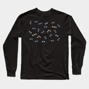 Atoms In The Atmosphere Long Sleeve T-Shirt